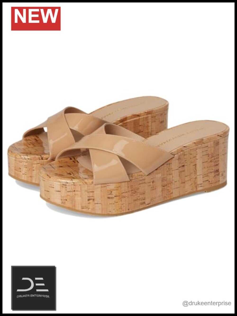 Wedge Slide Sandals Women's Platform Heel Open Toe